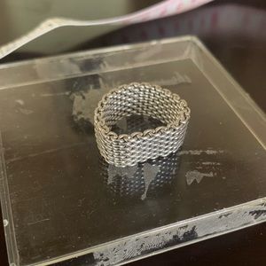 Tiffany & Co Mesh ring